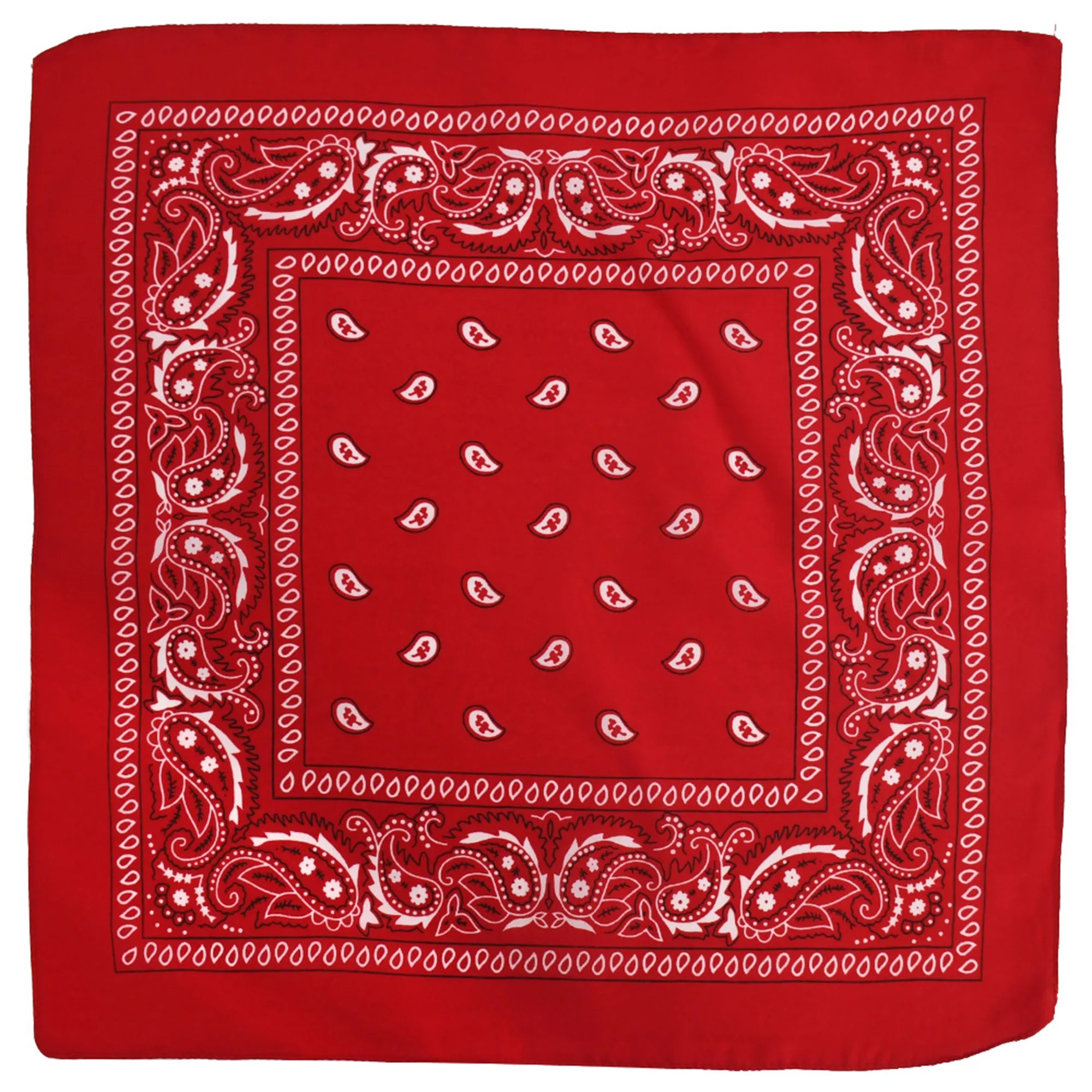 Customizable Polyester Paisley Bandana Hip-hop Dance Scarf 2