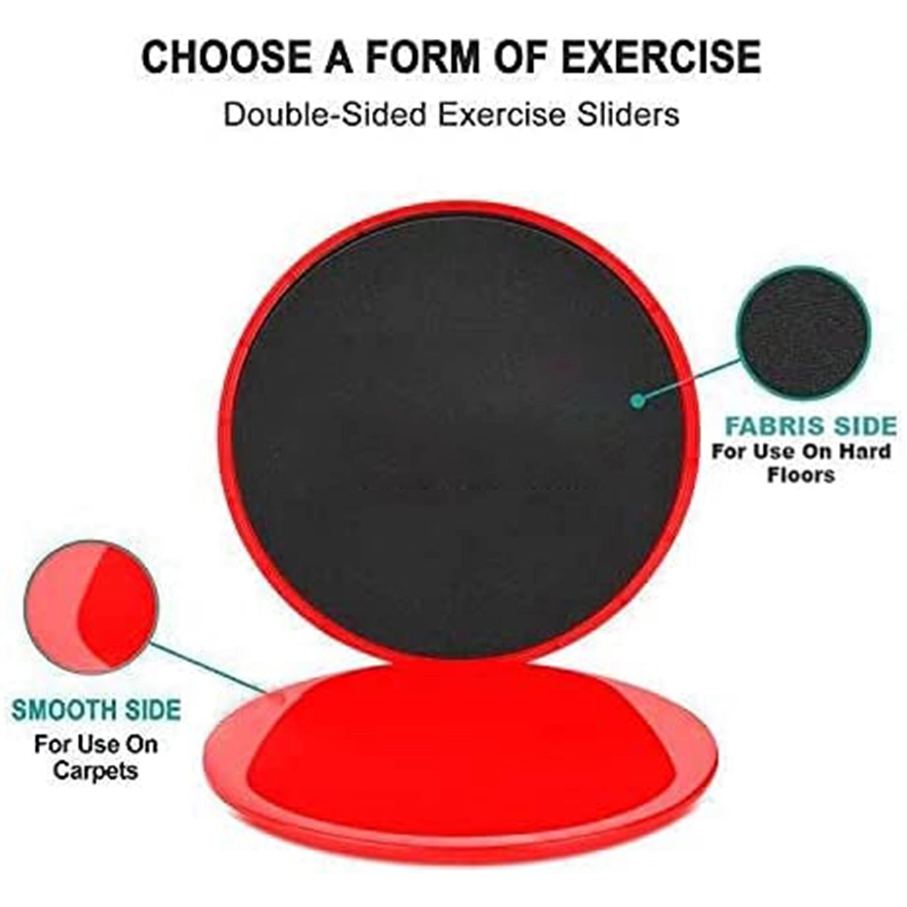 Exercise Gliding Discs Core Sliders 6