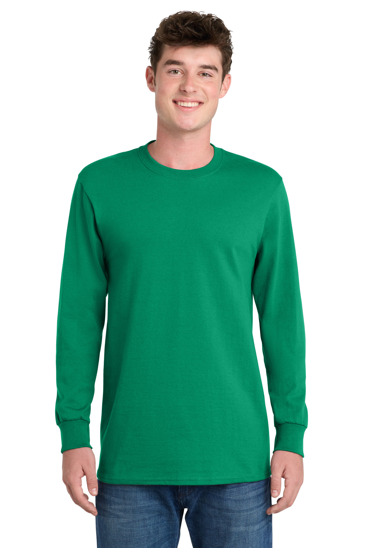 Port & Co Tall Long Sleeve Essential Tee. PC61LST 72