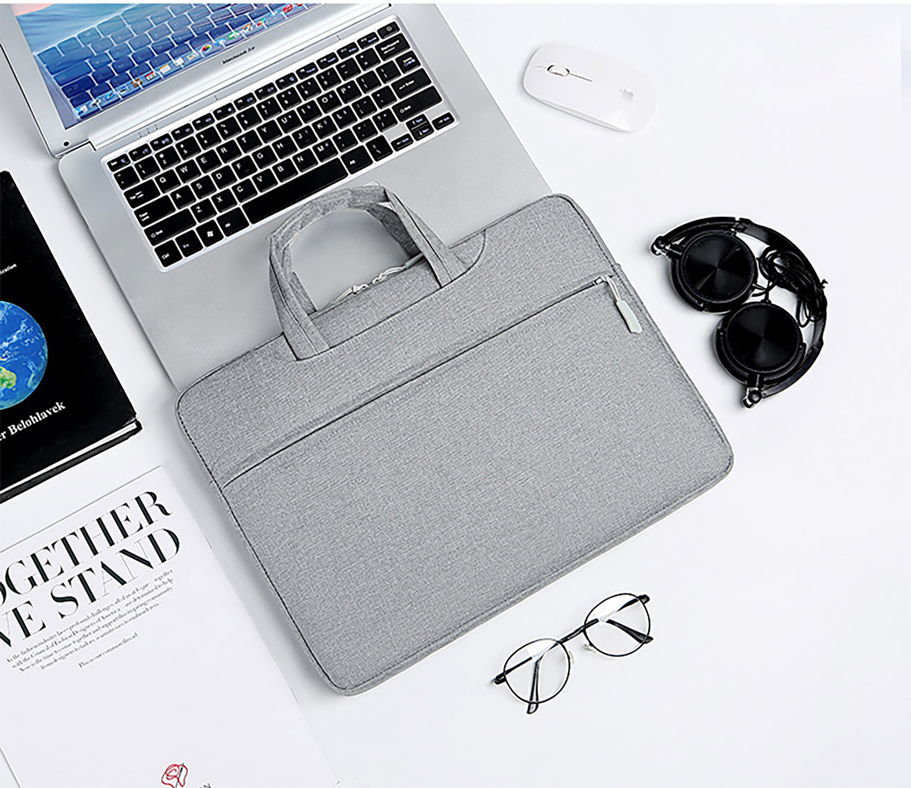 15.6 inch Laptop Shoulder Bag with Adjustable Shoulder Strap 6