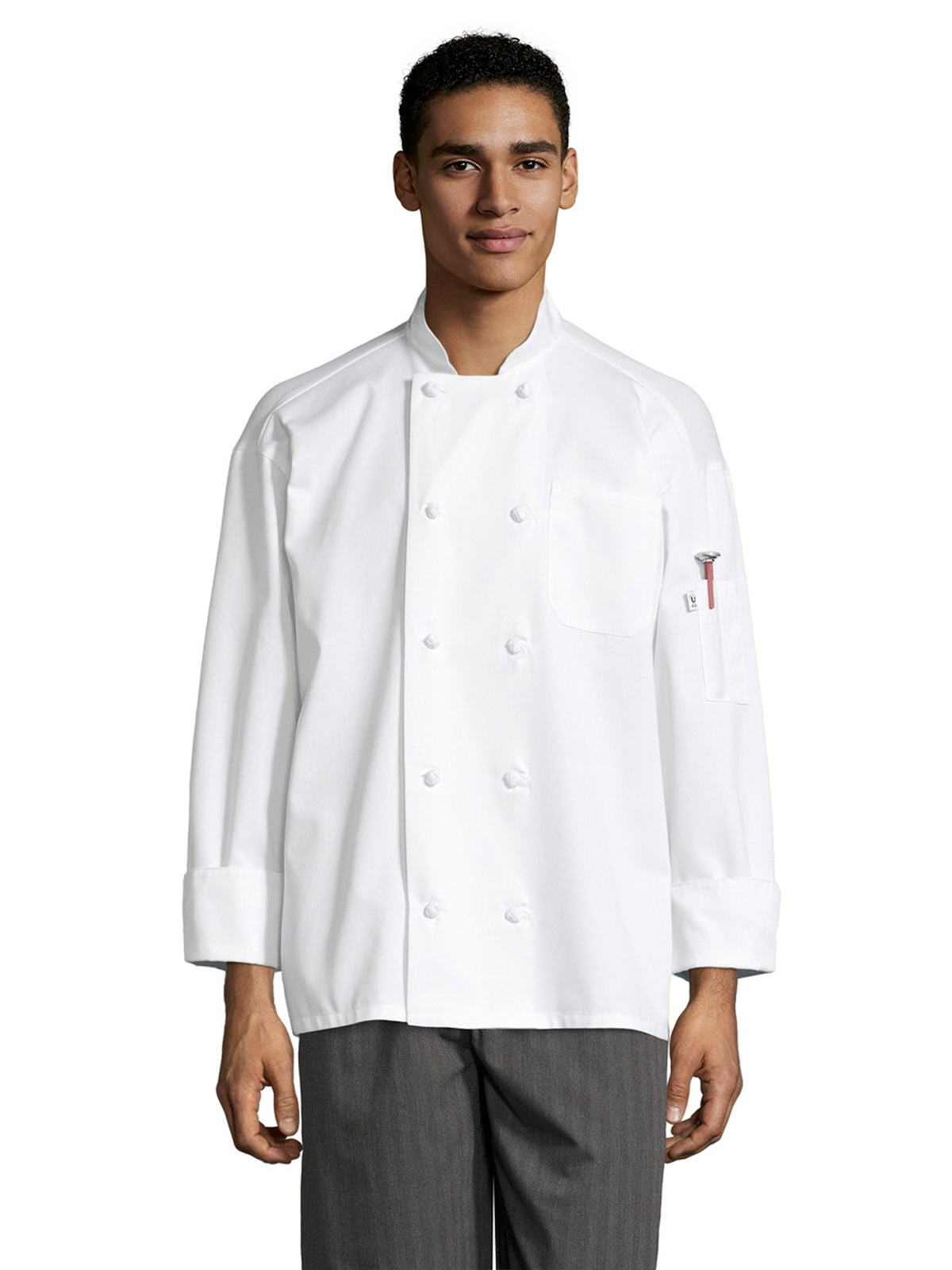 Uncommon Chef - Unisex Reinforced Bar Tacking Chef Coat 1