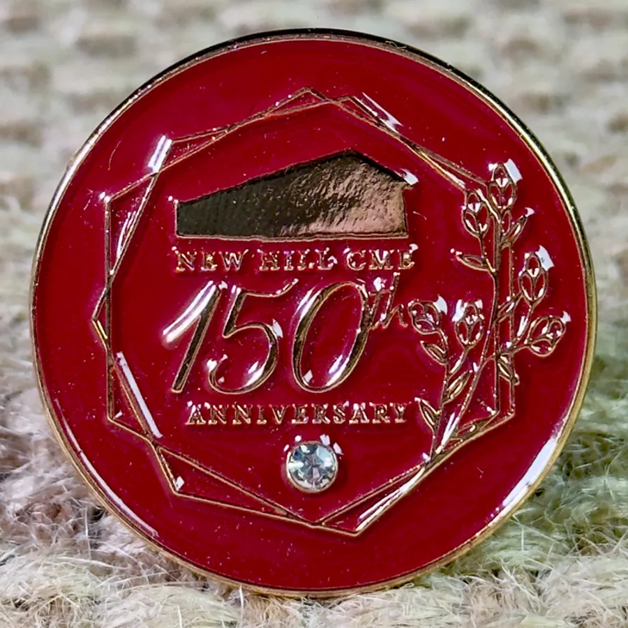 Rhinestone Pin 9