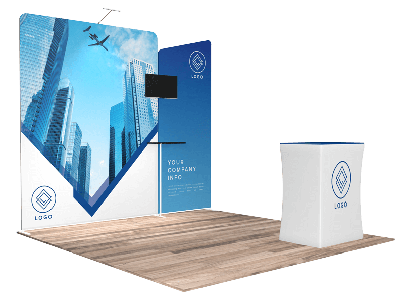 Quick N Fit Trade Show Display Booth 1105