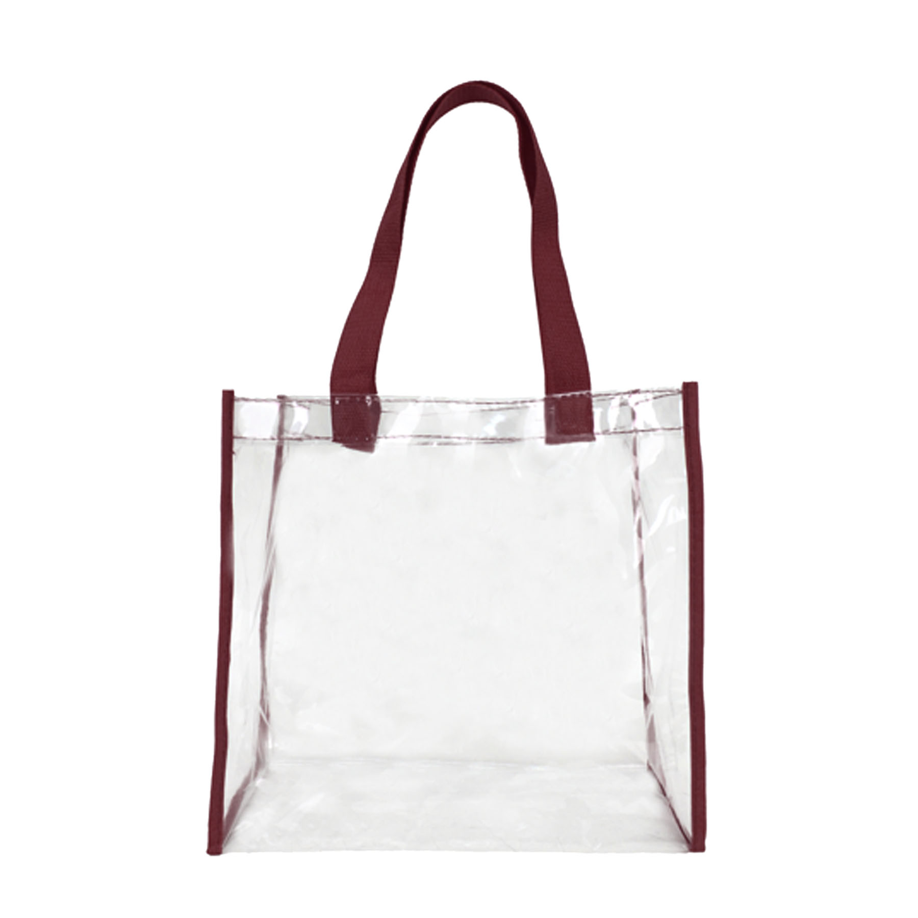 Basic Clear Stadium Security Open Tote 10