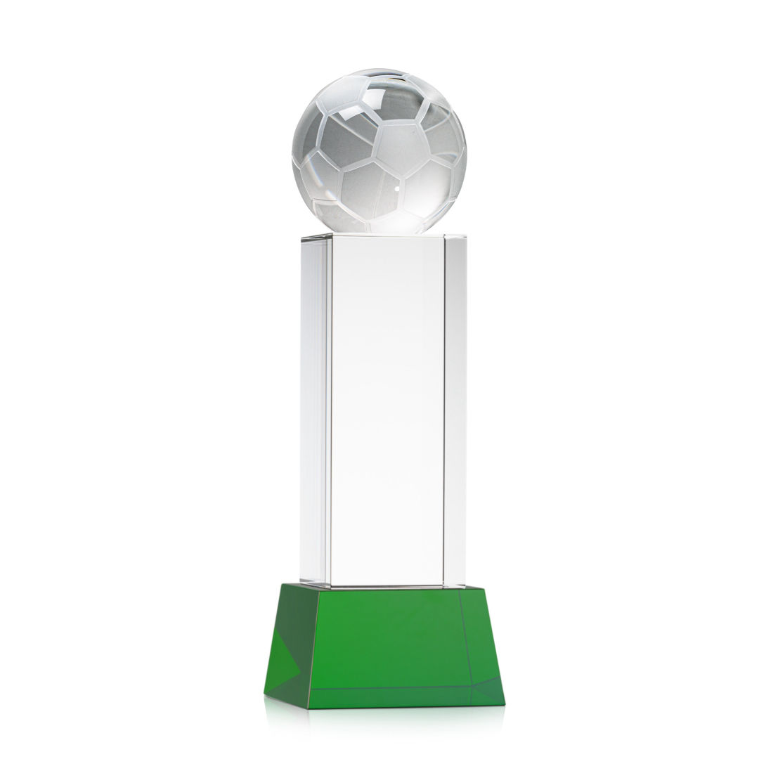 Soccer Ball VividPrint™ Award on Belcroft - Green 8