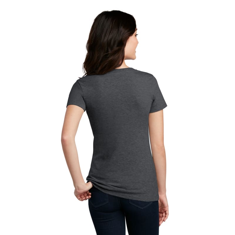 District Women's Perfect Blend CVC V-Neck Tee. 60