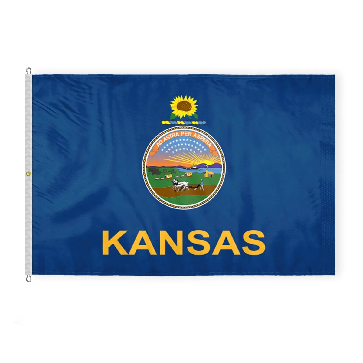 12"x18" to 8'x12' Kansas Nylon Flags 2
