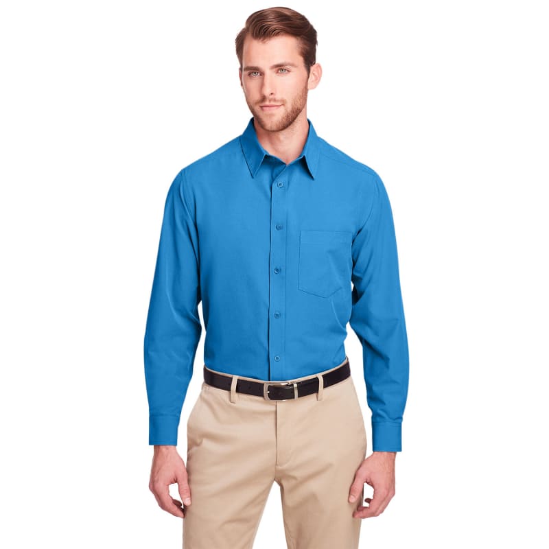 UltraClub Men's Bradley Performance Woven Shirt 18