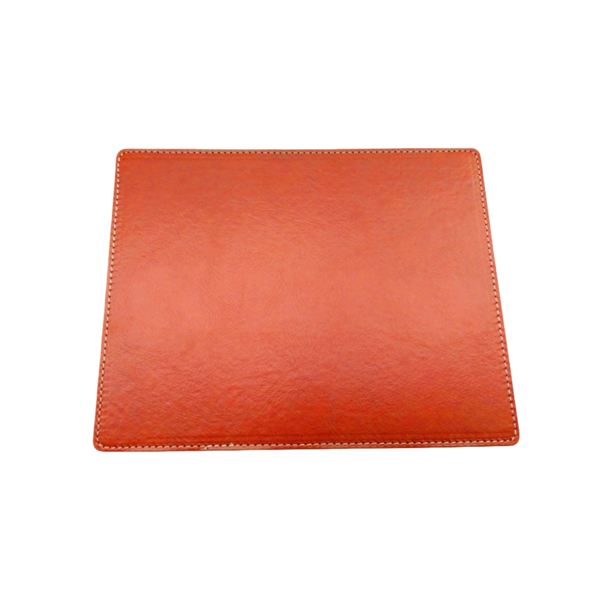 PU Leather Stitched Edge Computer Mouse Desk Mat 2