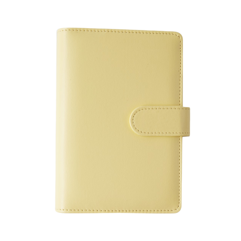 PU Leather A6 Business Travel Journal Diary Binder Notebook 22