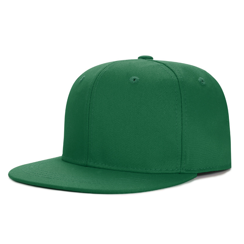 6 Panels Flat Bill Cap 16