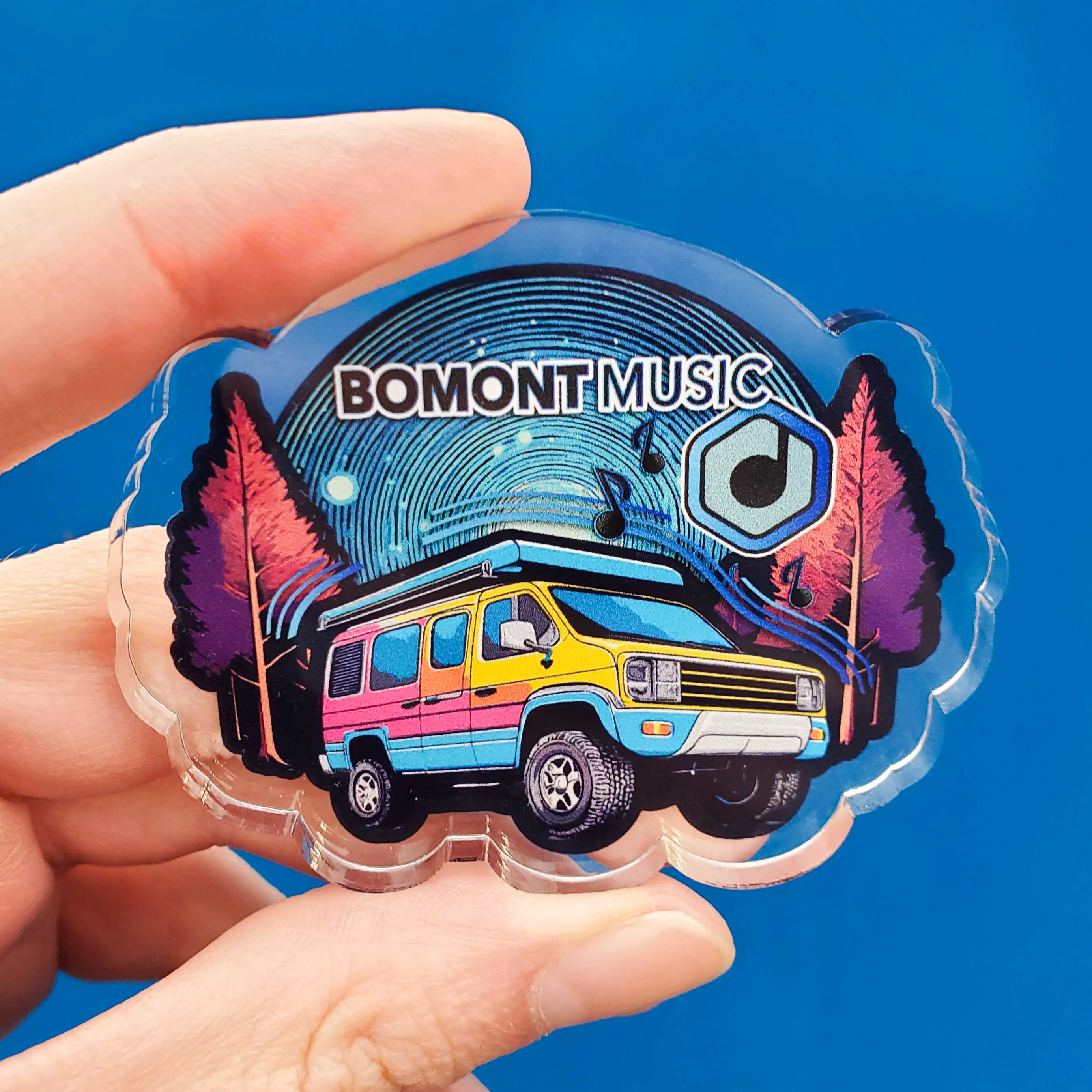 Custom 1/4" UV Acrylic Magnets- USA Made 12