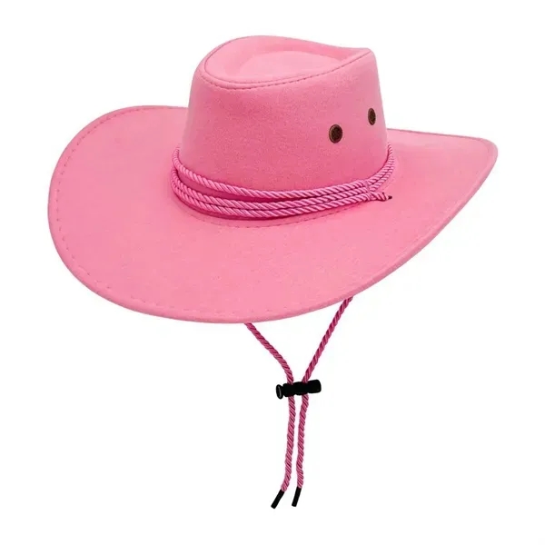 Suede Cowboy Hat - Premium Quality Western Headwear 3