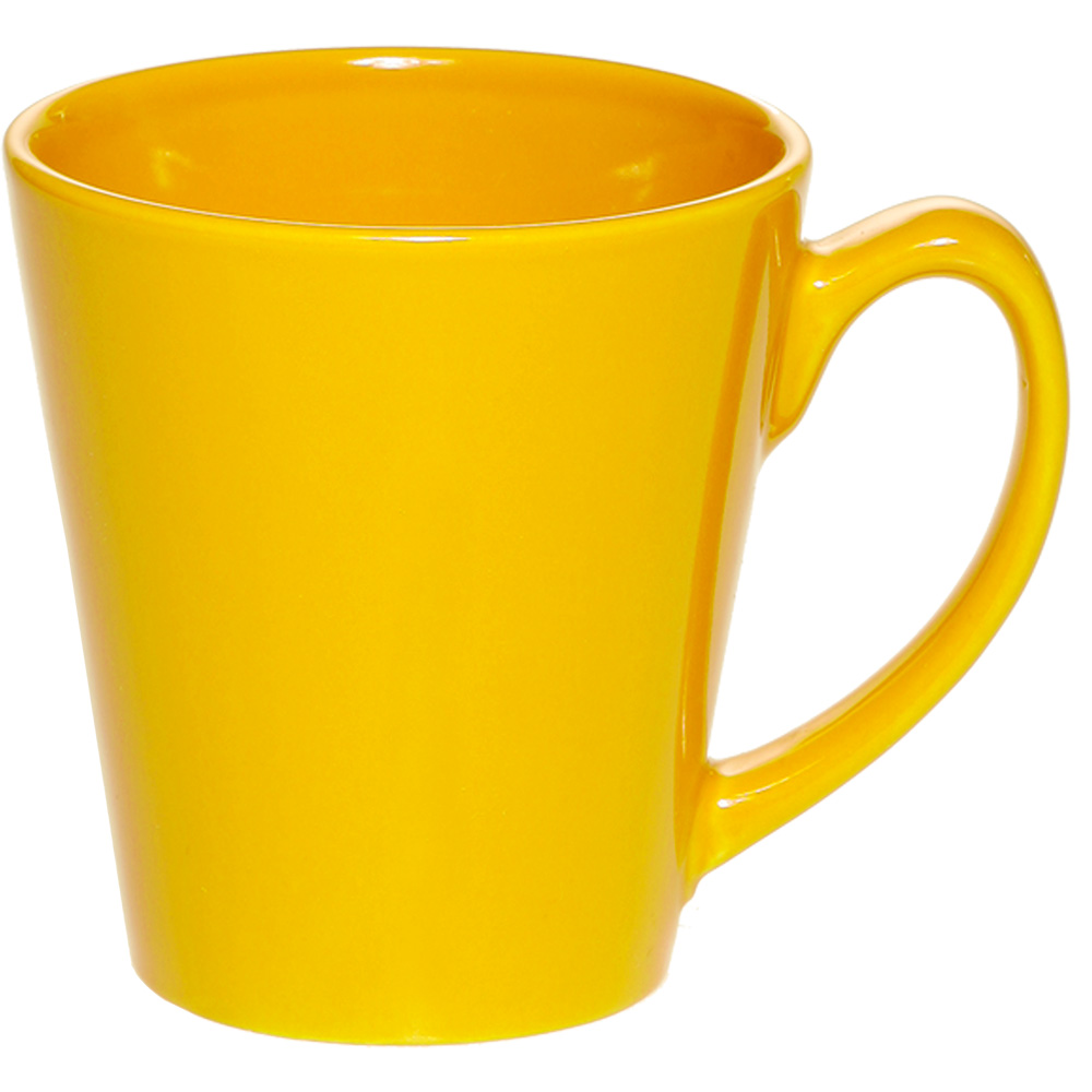 12 oz. Glossy Ceramic Latte Coffee Mugs 30