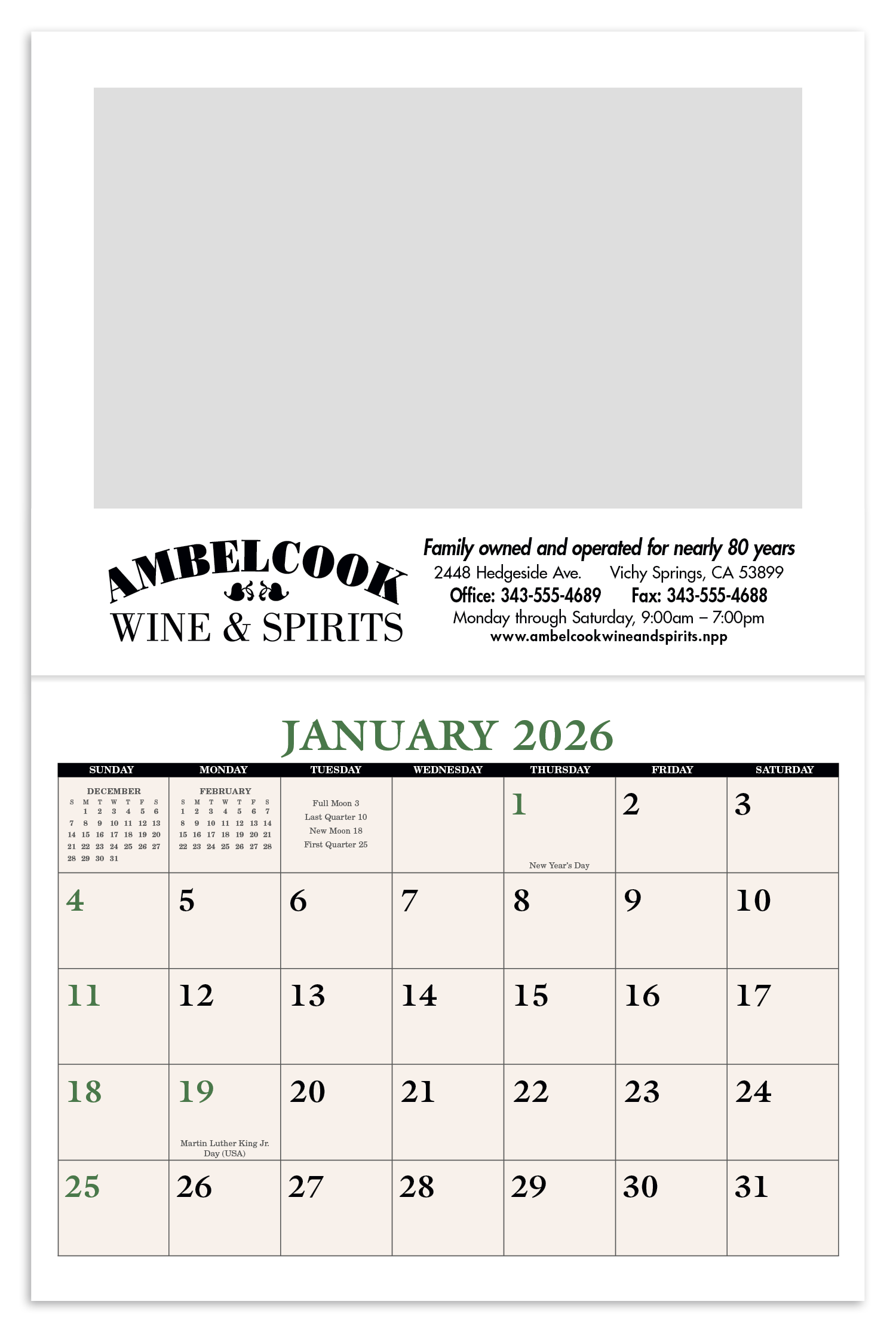 Triumph® Calendars Home Recipe Calendar 34