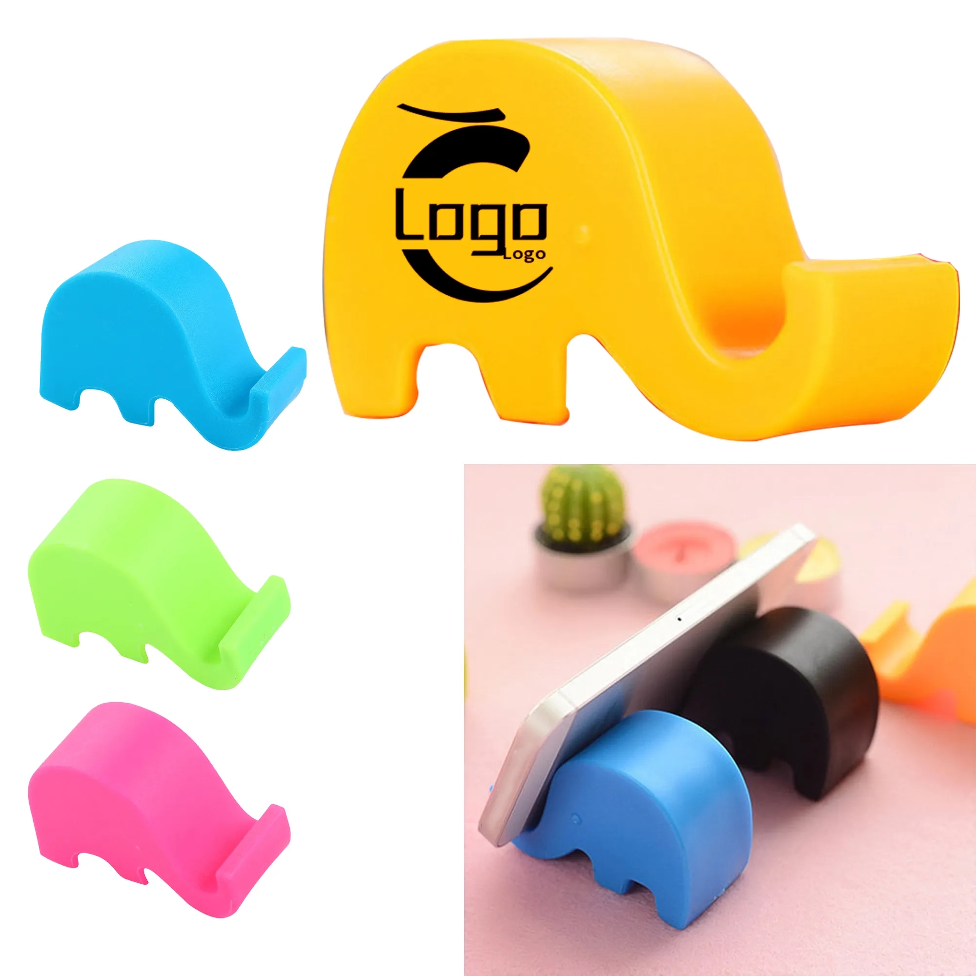 Creative Little Elephant Mobile Phone Holder 3