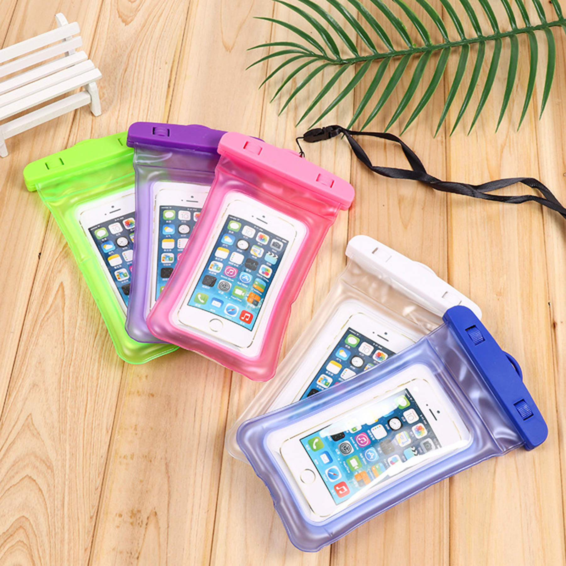 Triple Folding Floating Waterproof Phone Pouch 2