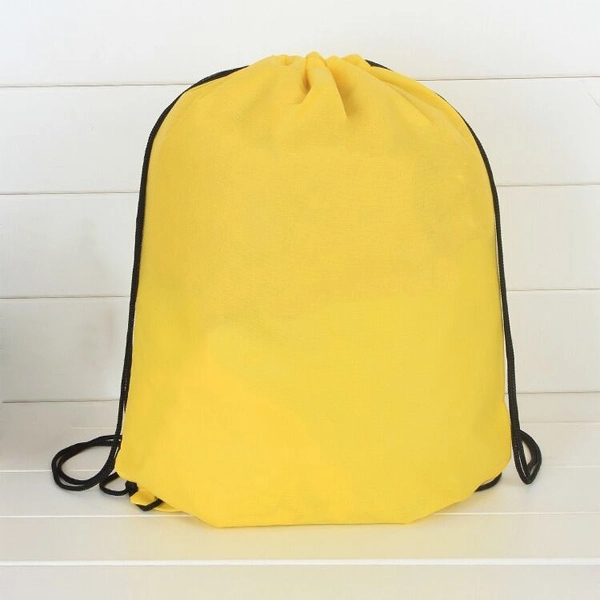Non Woven Drawstring Sportpack, custom drawstring bag with logo imprint 8