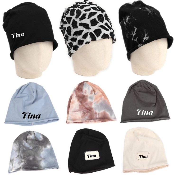 Warm Cotton Sleeve turban cap 32