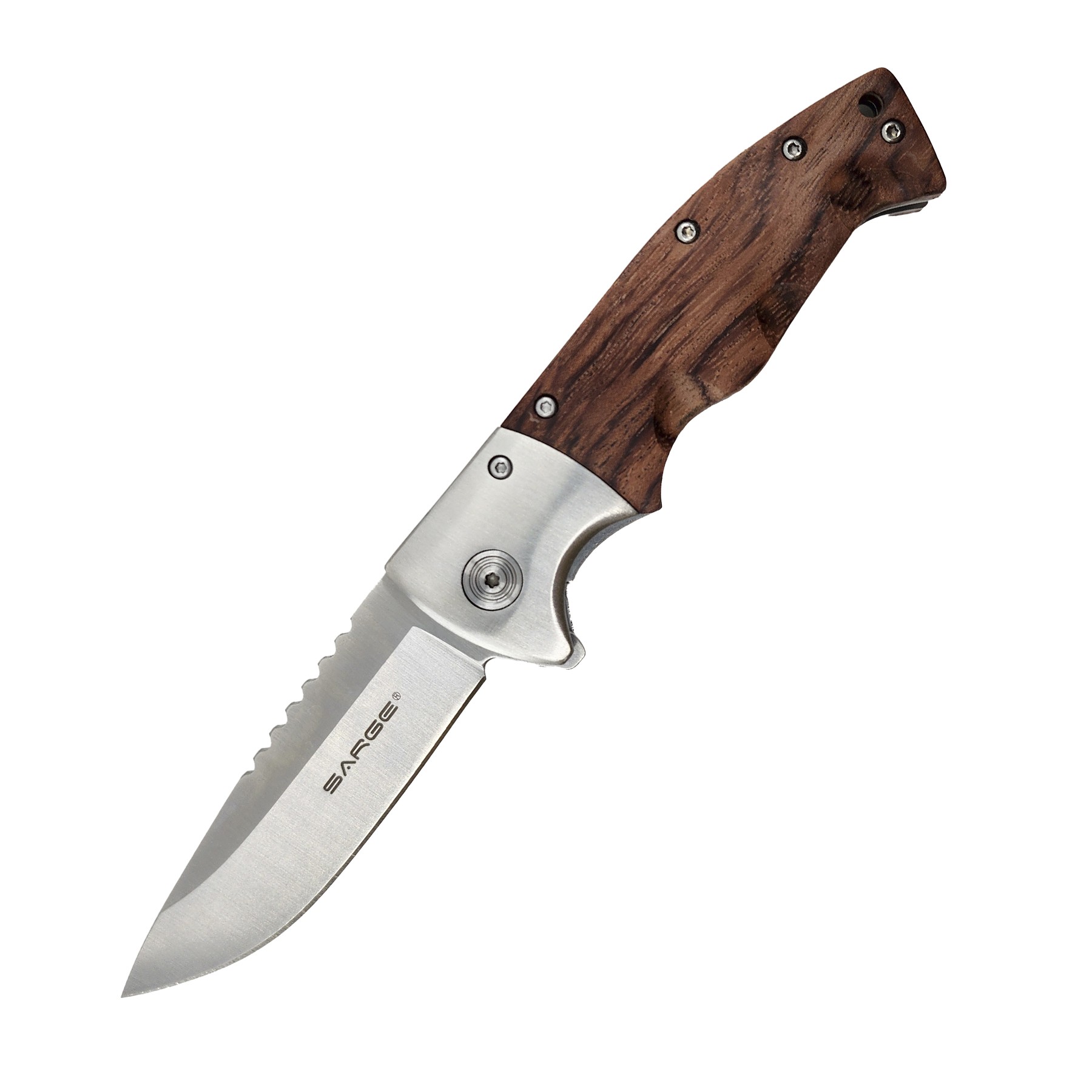 Flash - Wooden Swift Assist Pocket Knife 5