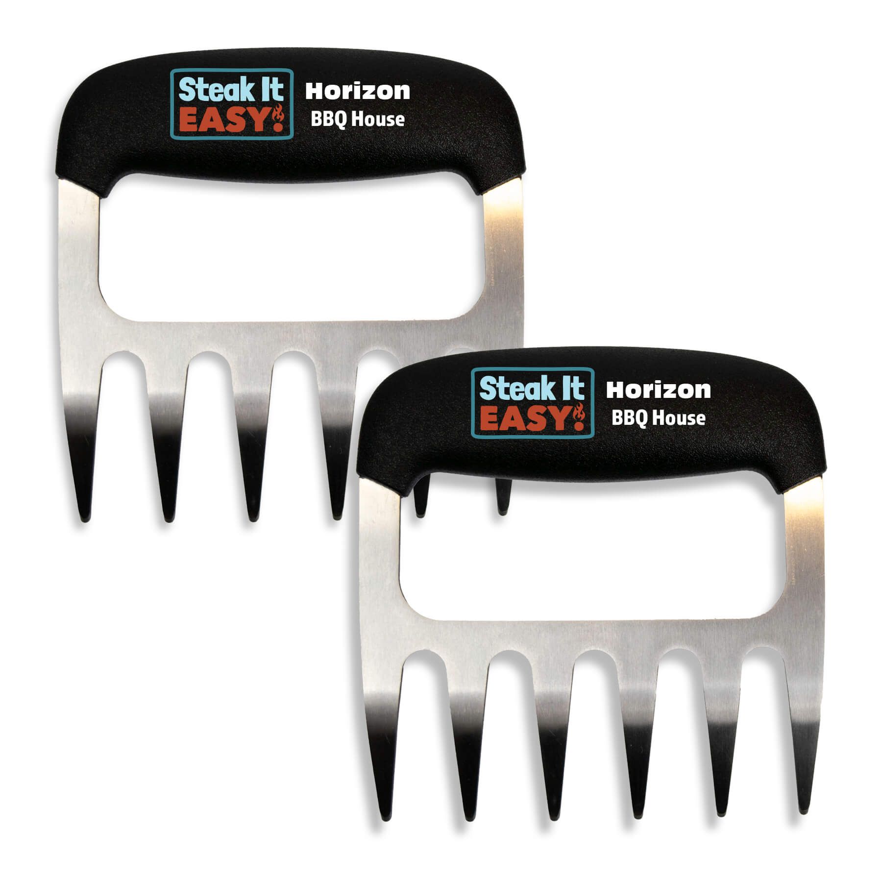 Stainless Steel BBQ Meat Claws Set 3