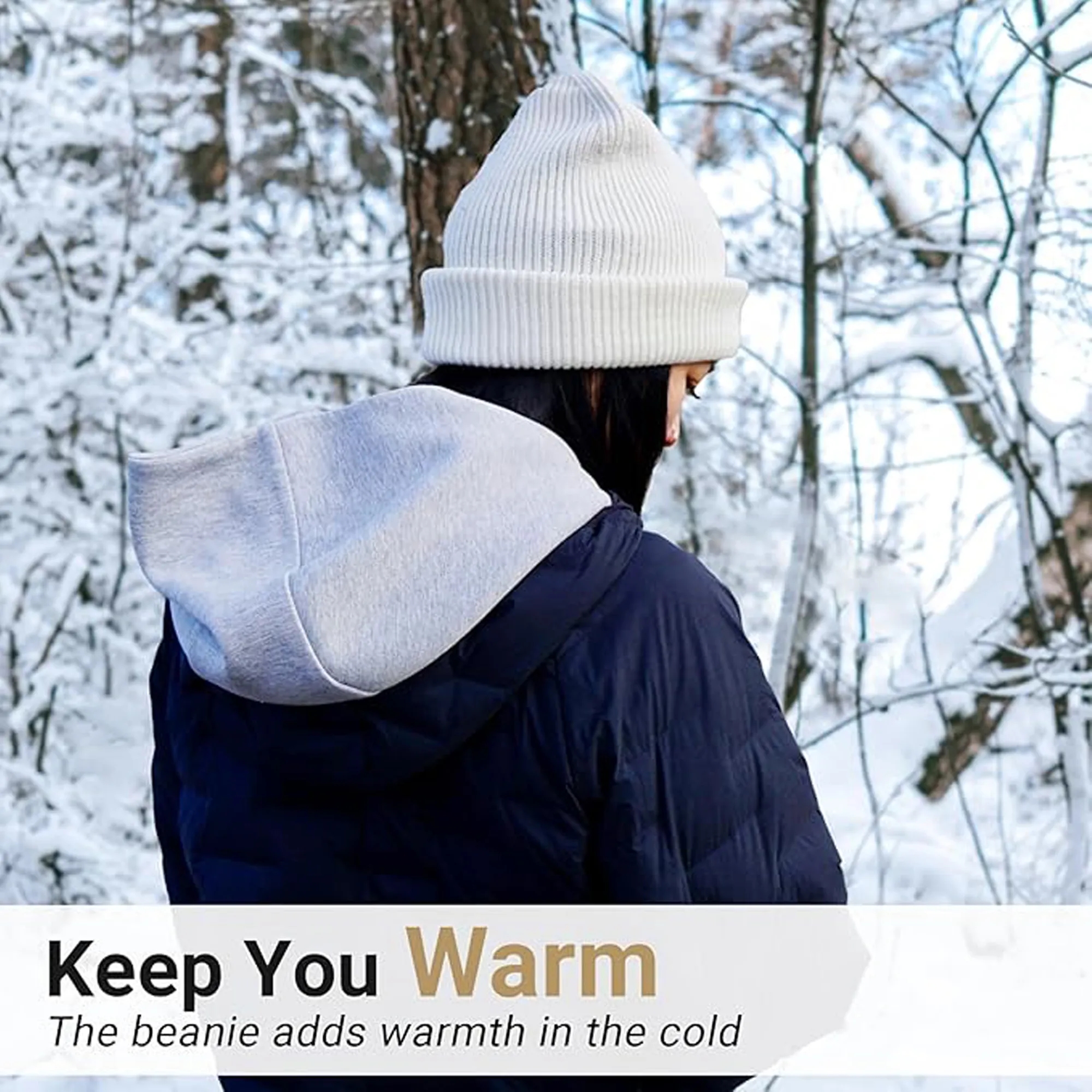 Thick And Warm Knitted Hat 6