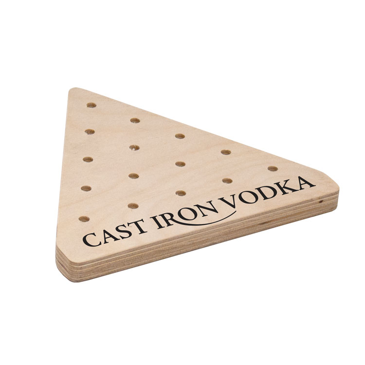 Triangle Peg Game with Extra Imprint Area