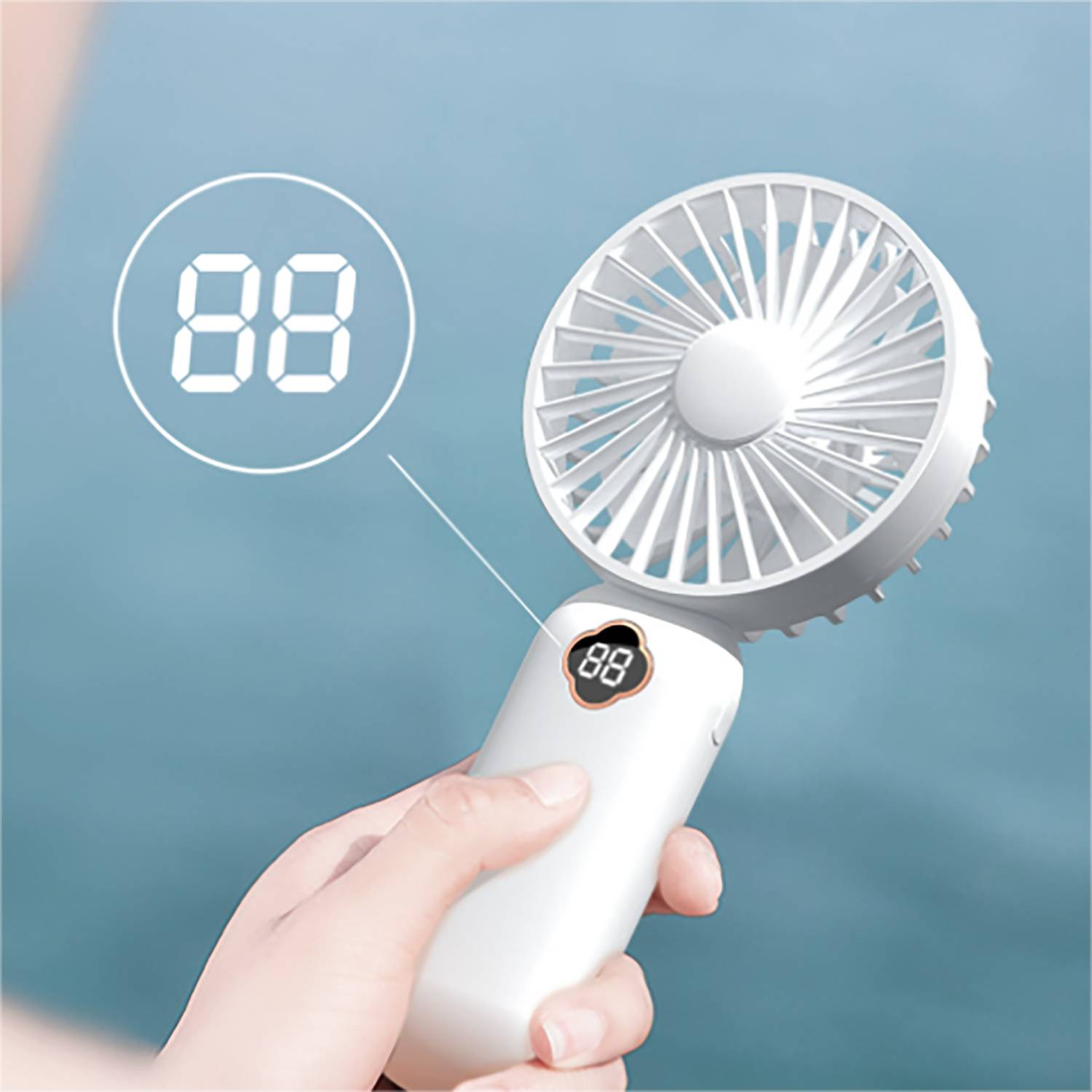 Handheld Mini Silent Small Fan 6