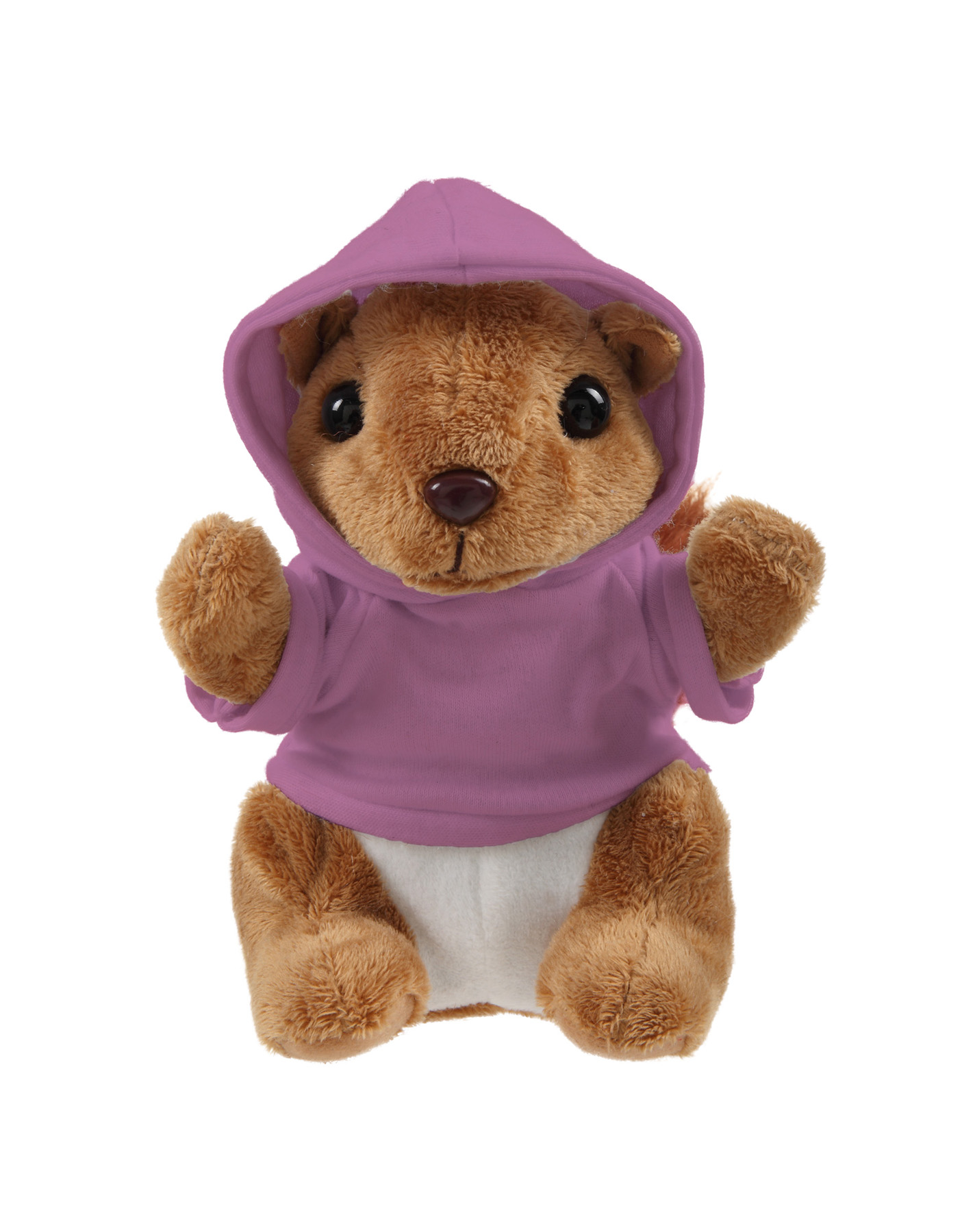 Soft Plush Sitting Squirrel wearing a Hoodie 17
