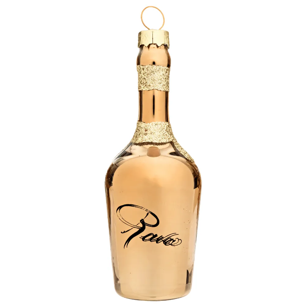 Wine Bottle Christmas Ornament 1