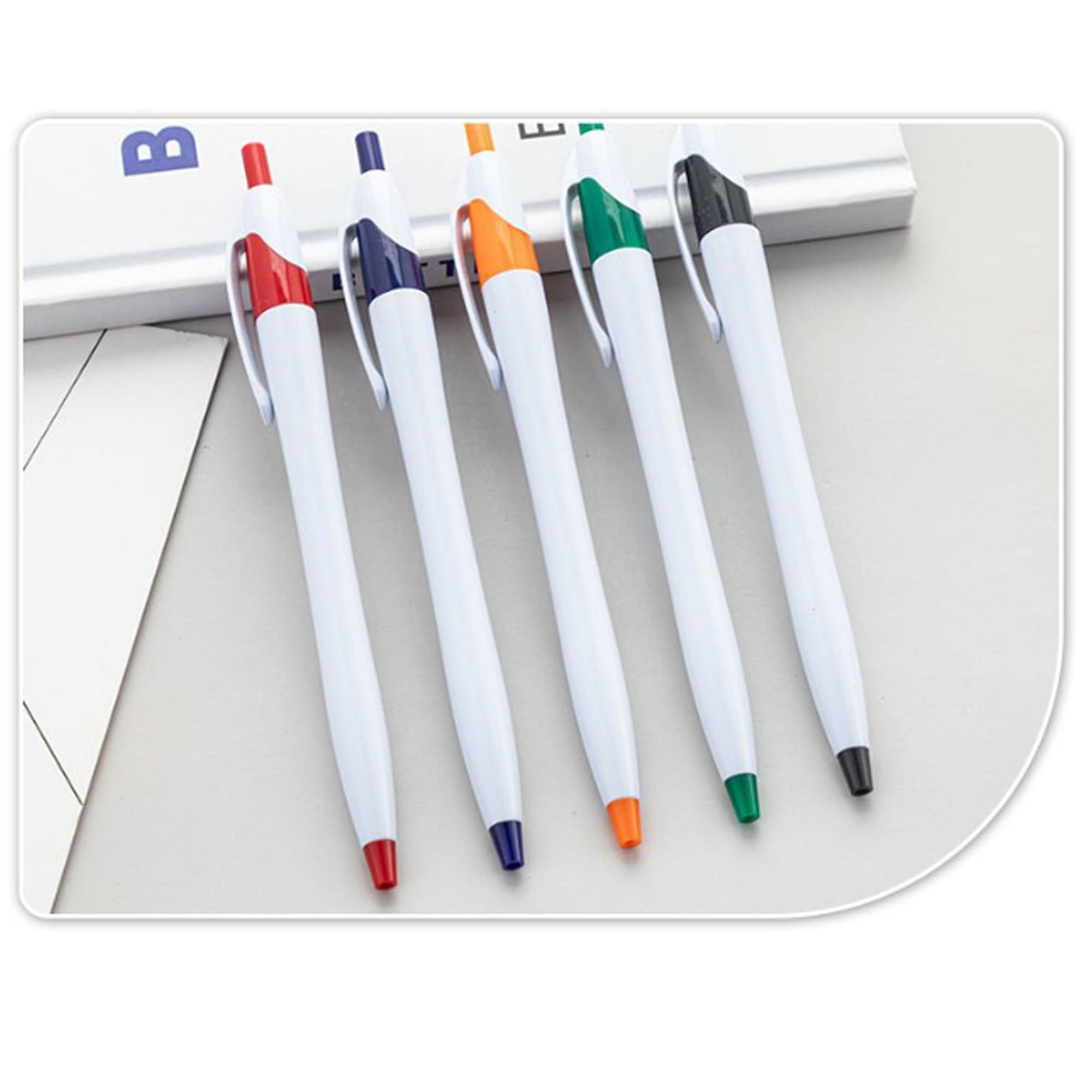 Executive-Style Push-Action Ballpoint Pen with Smooth Ink Flow 2