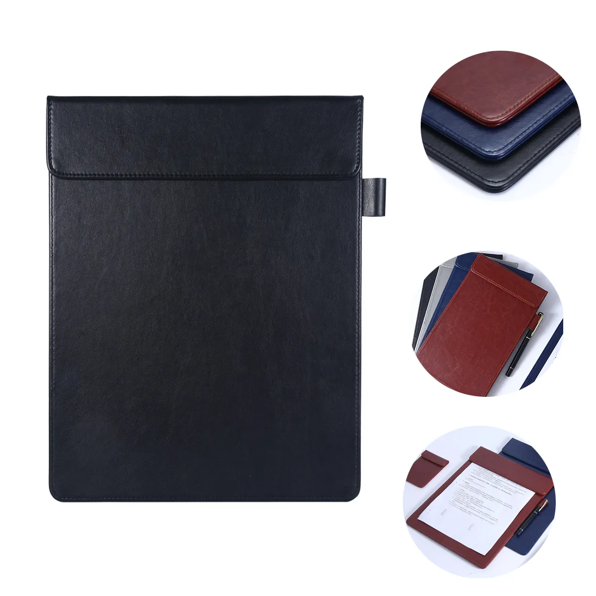 2 Pack Leather Magnetic Buckle Writing Pad All-Over Printing 1