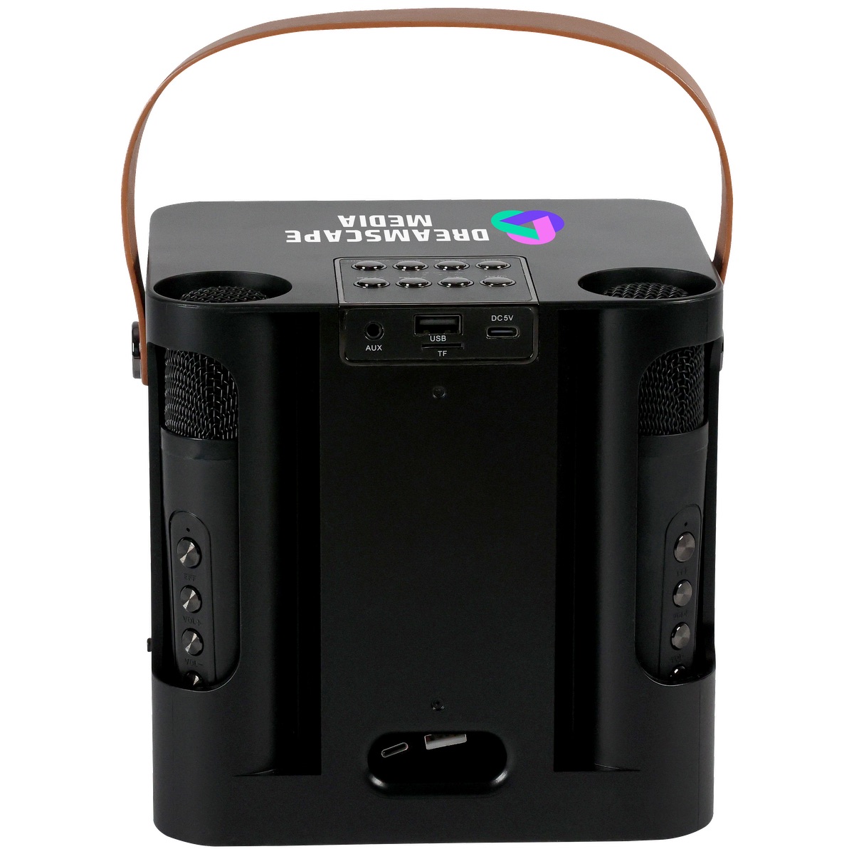 15W Karaoke Wireless Speaker with 2 Mics 35