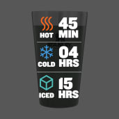 Stanley Stay-Chill Stacking Pint 16oz 165