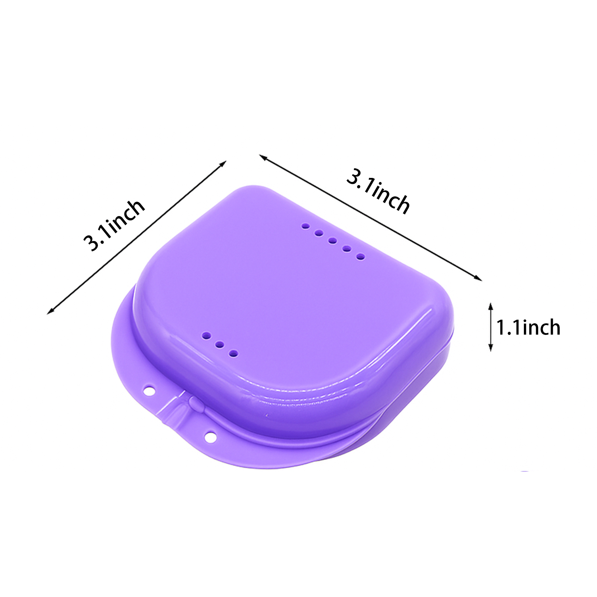 Snap Lock Orthodontic Mouth Guard Case 2