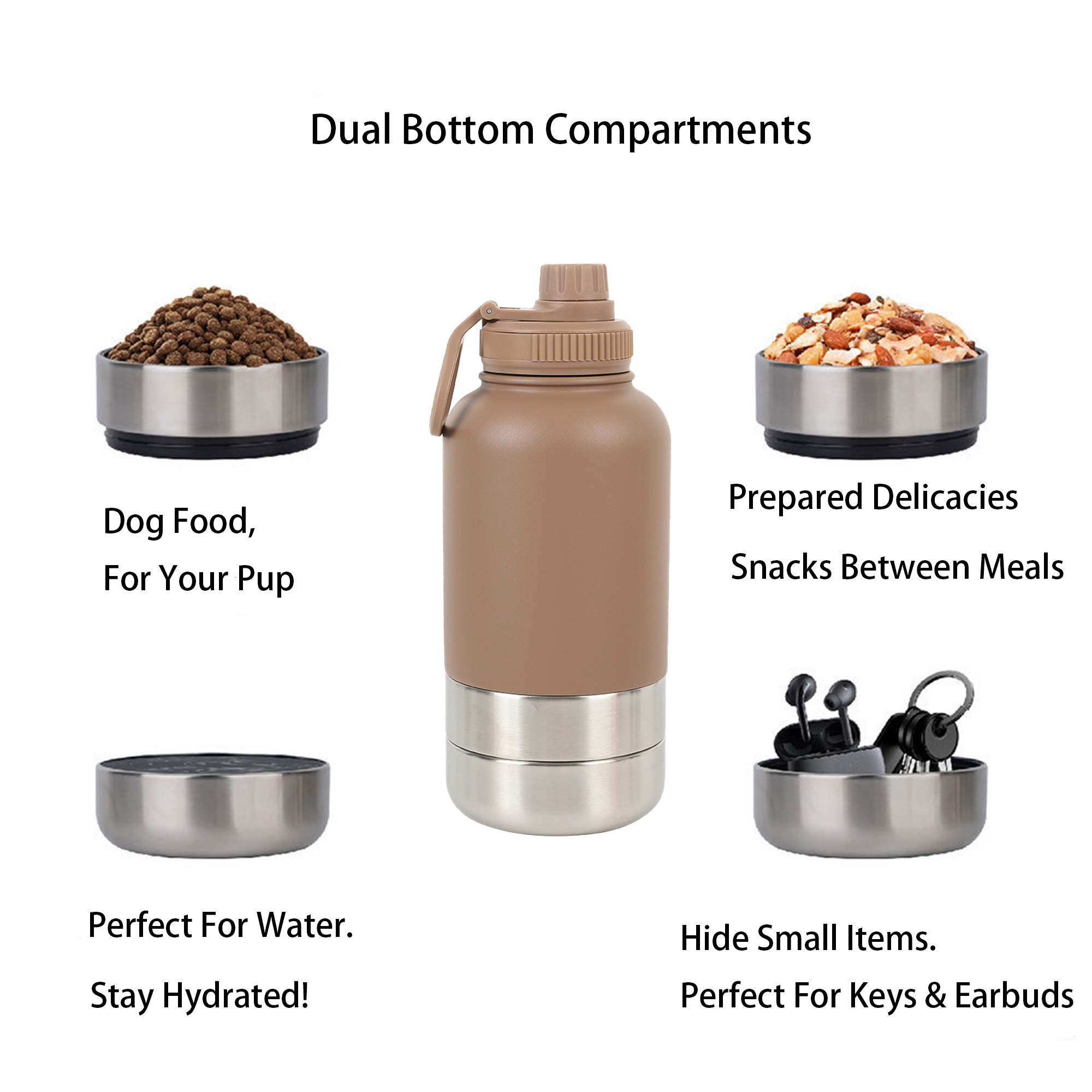32Oz Sports Outdoor Stainless Steel Thermos Cup 2