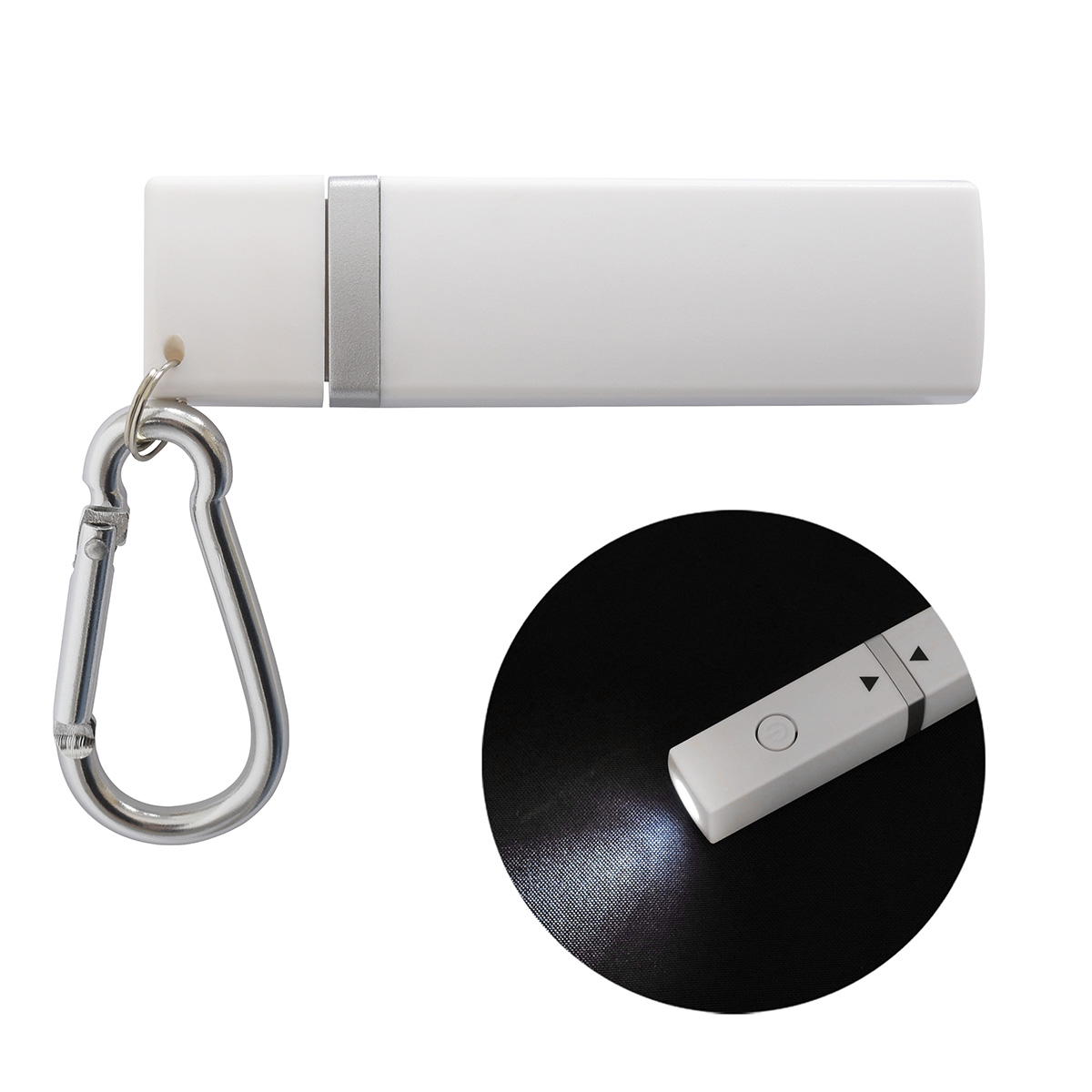 Best Buddy Tools ® Carabiner Alarm LED Key Light 1