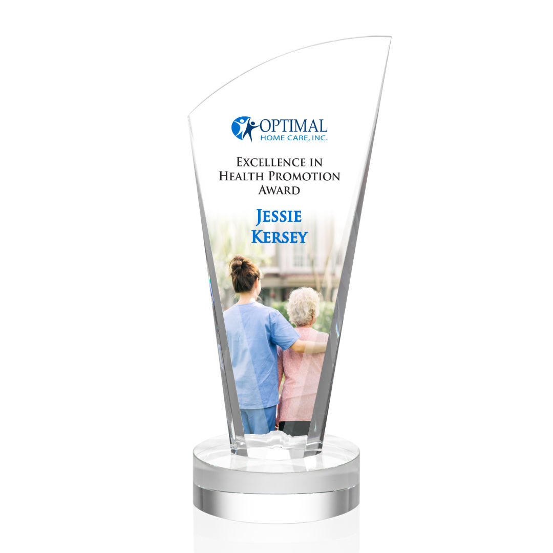 Brampton VividPrint™ Award - Clear 9