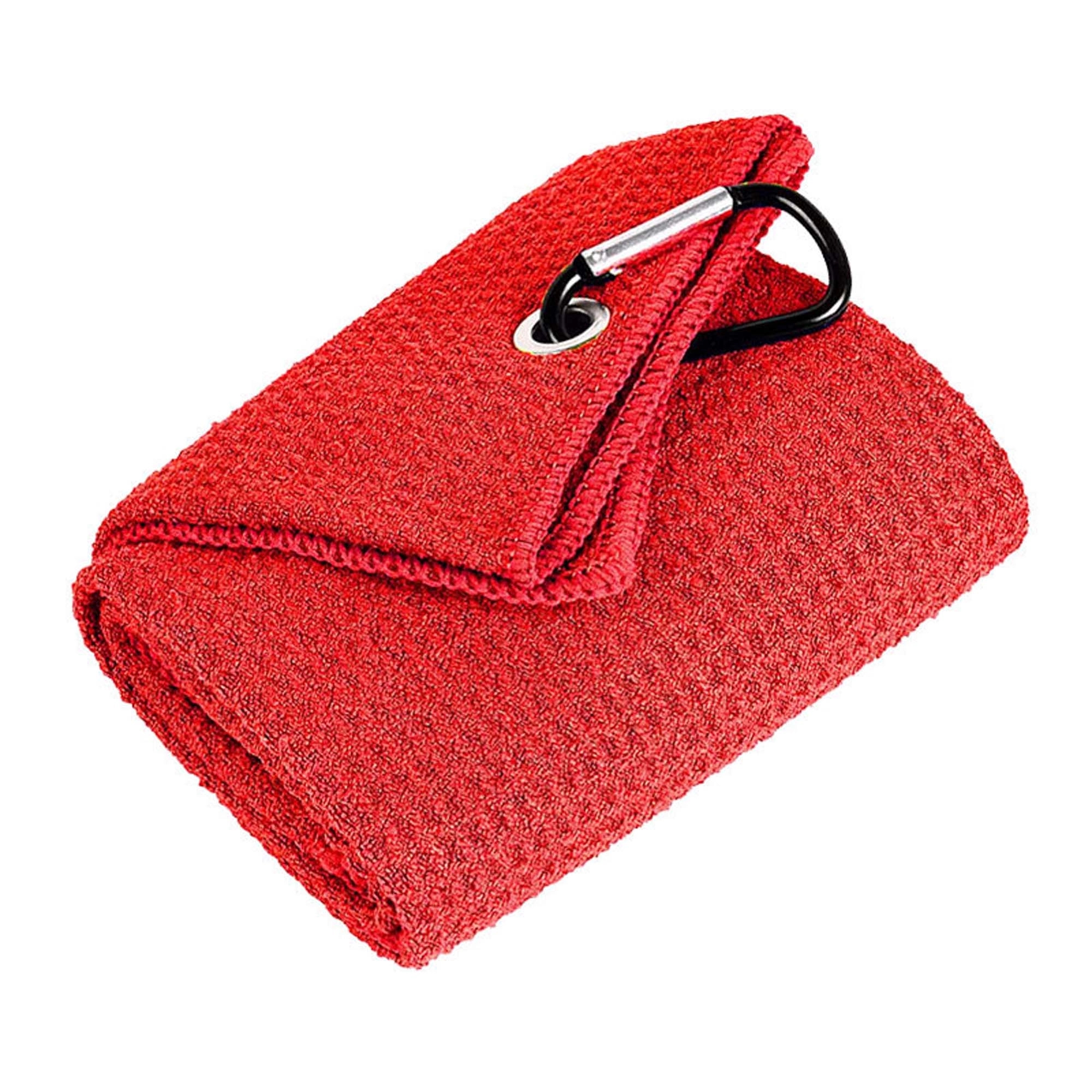 Tri-fold Microfiber Golf Towel With Clip 6
