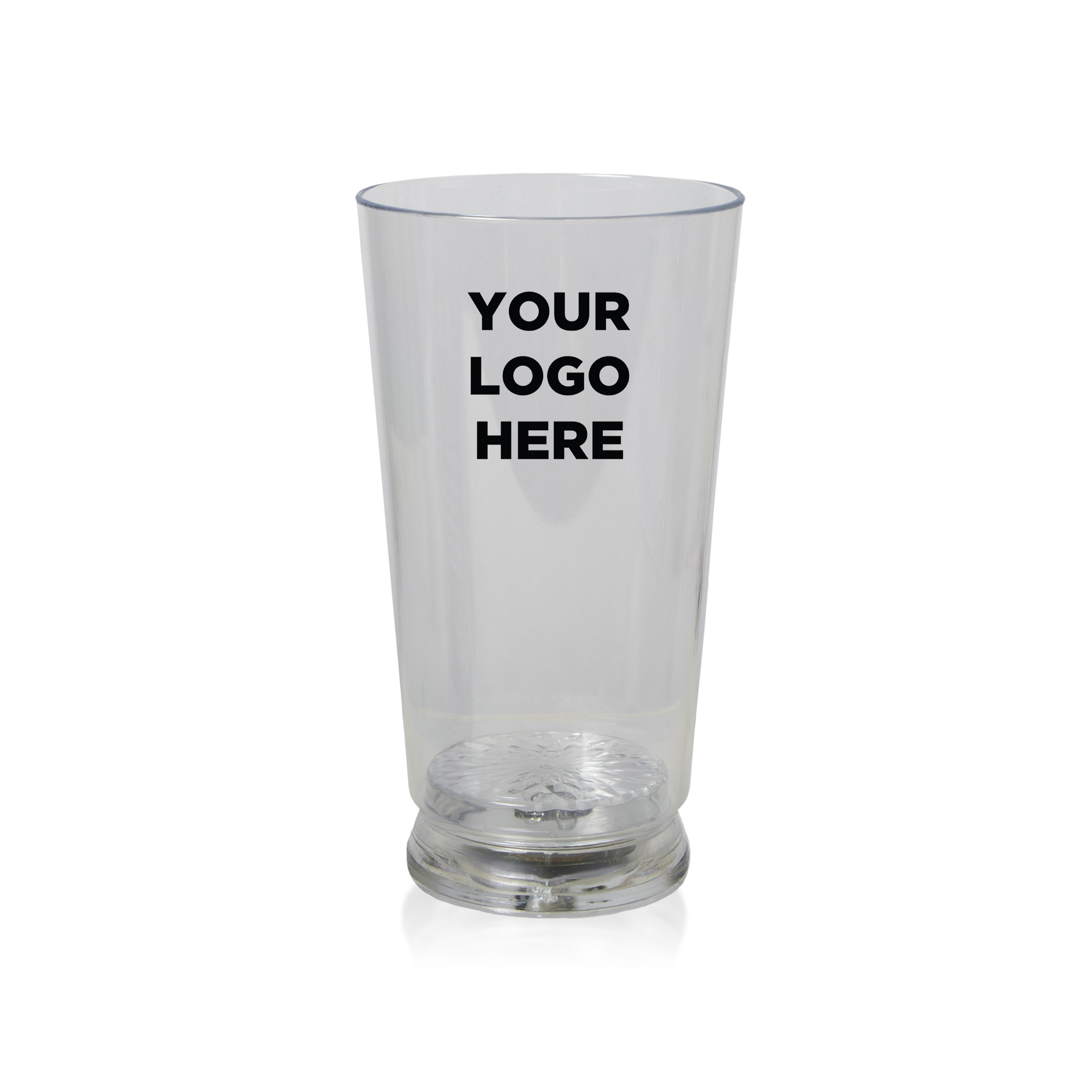 Red Green & Blue 16 oz. Light Up LED Pint Glass 10
