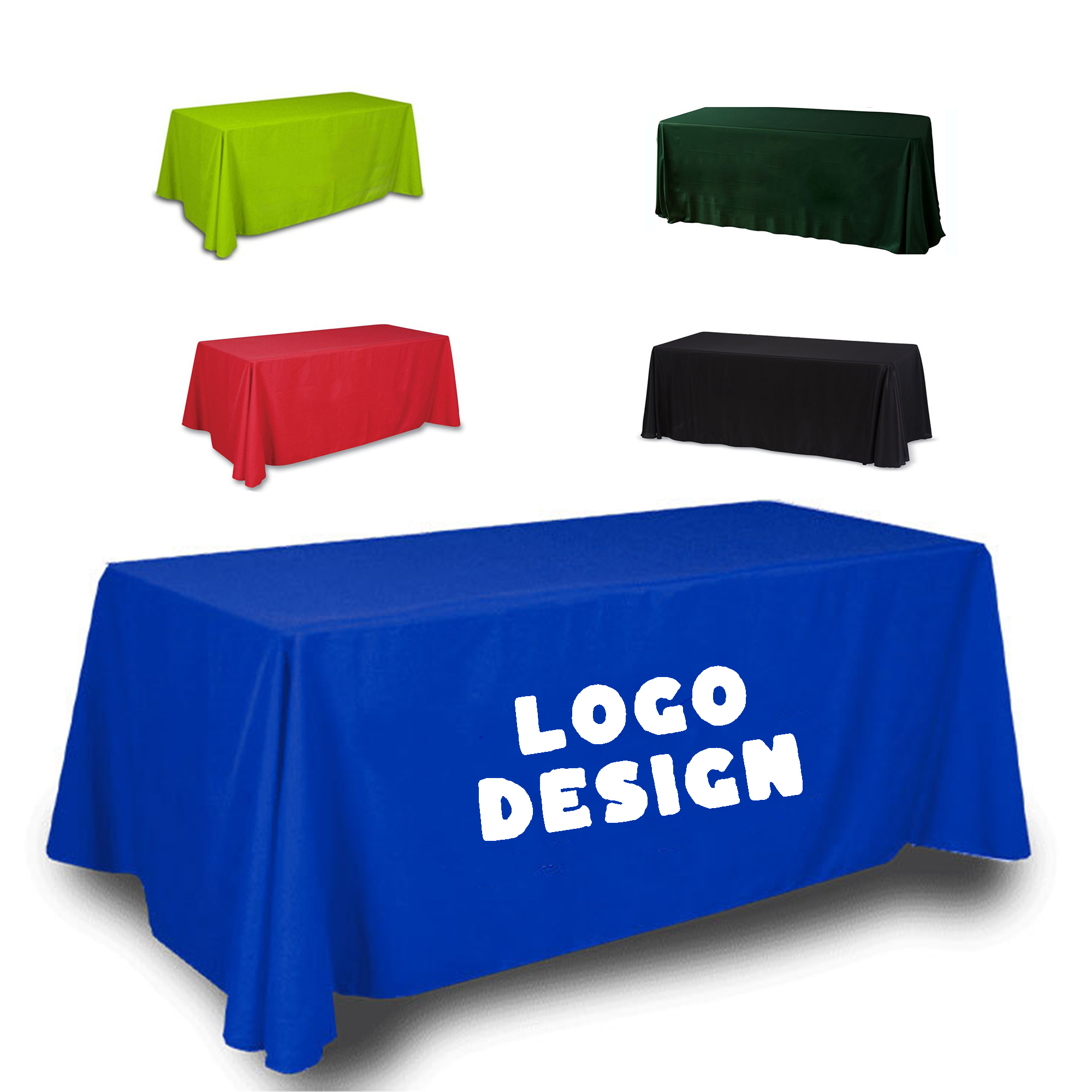 MOQ 1 130" X 88" Custom Table Throw 3