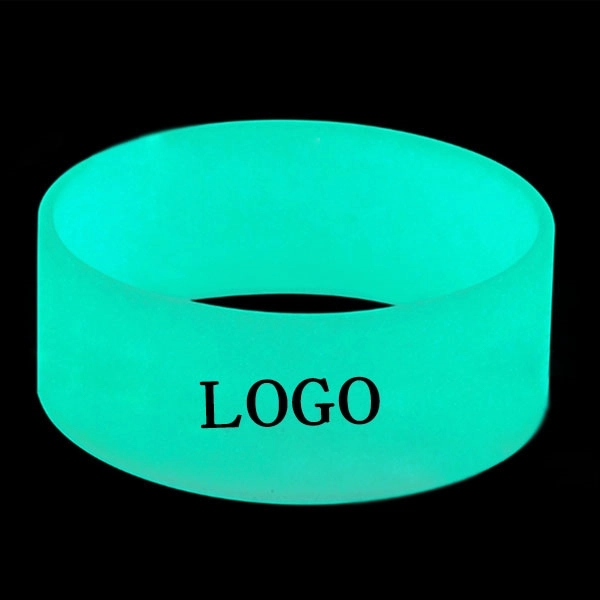 Luminous Silicone Bracelet - 1 Inch 3