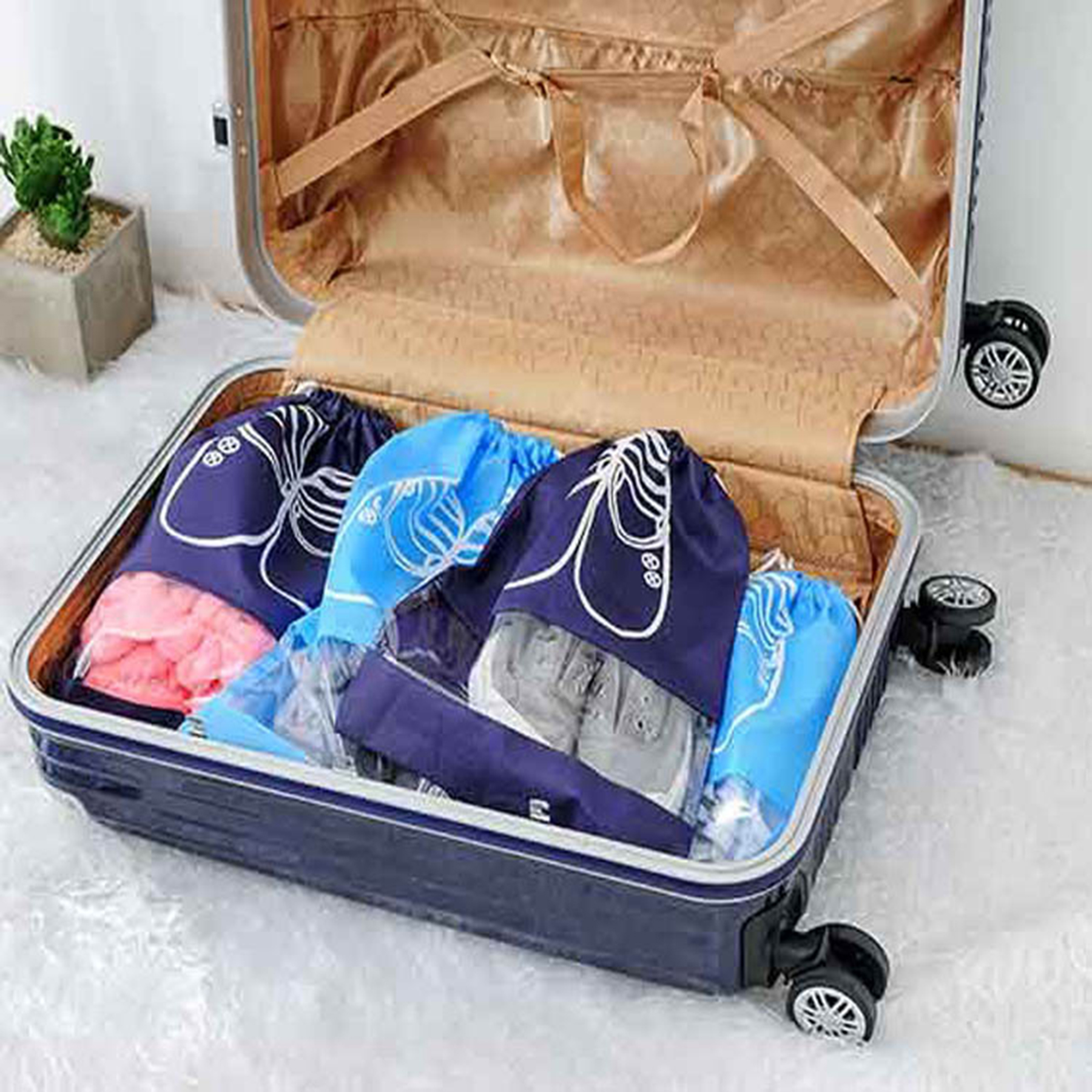 Drawstring Shoe Storage Bag 3