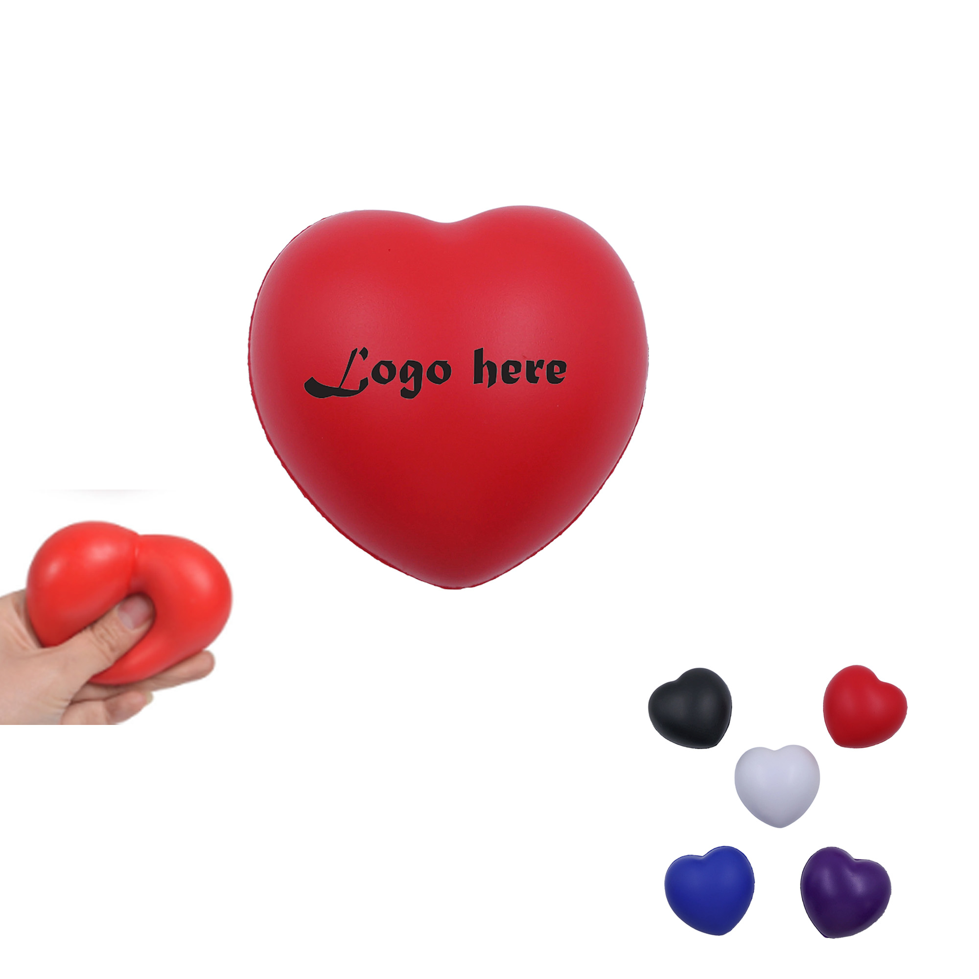 Heart Shape Stress Ball 1