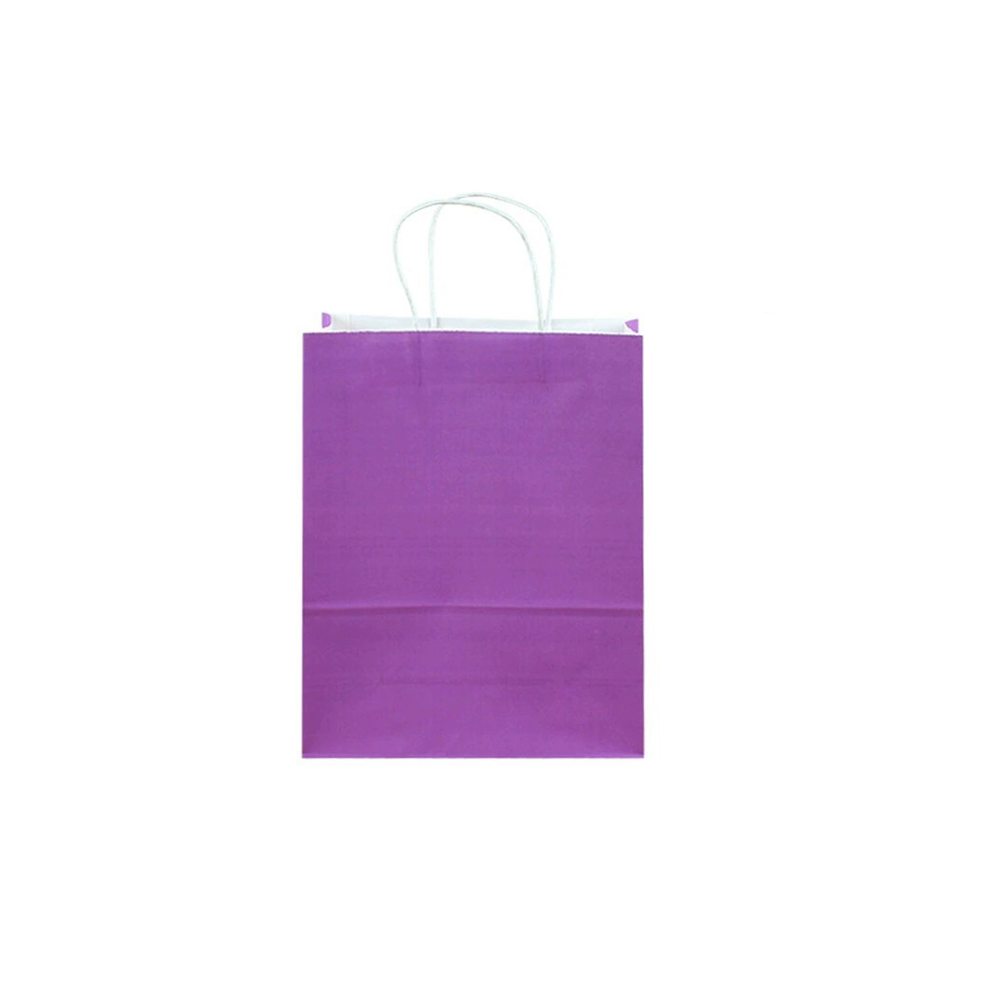 Custom Logo Coloured Kraft Paper Tote Bag 4
