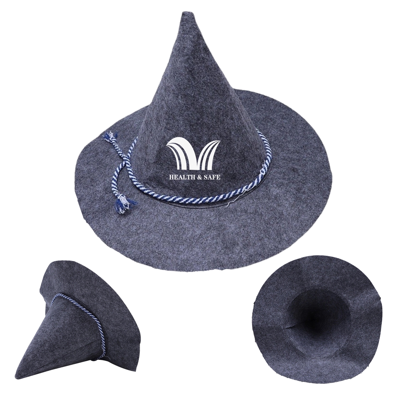Halloween Party Pointy Felt Hat 1