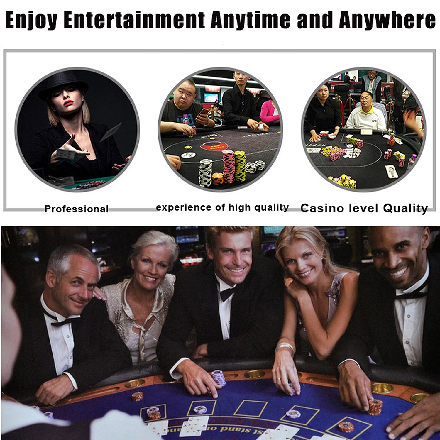 Waterproof Plastic Poker Cards Set 2