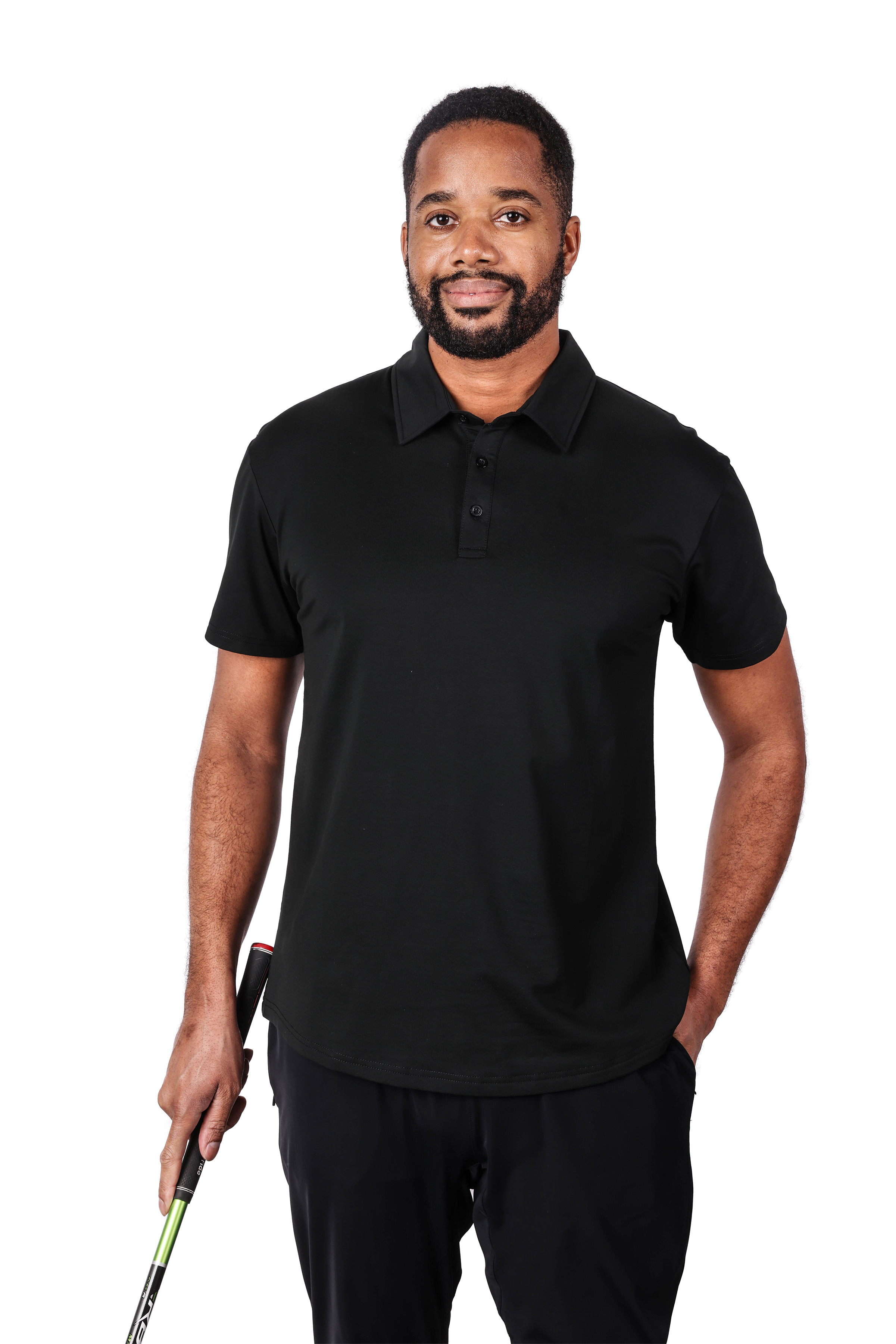 Elemental Men's A-Game Athletic Fit Premium Polo 15