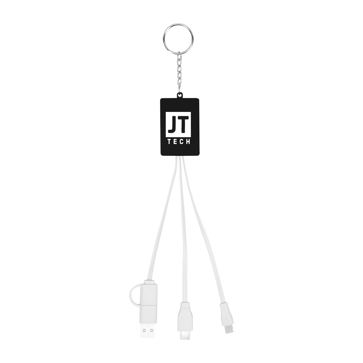 Multi-Charging Cable USB Hub Keyring 9