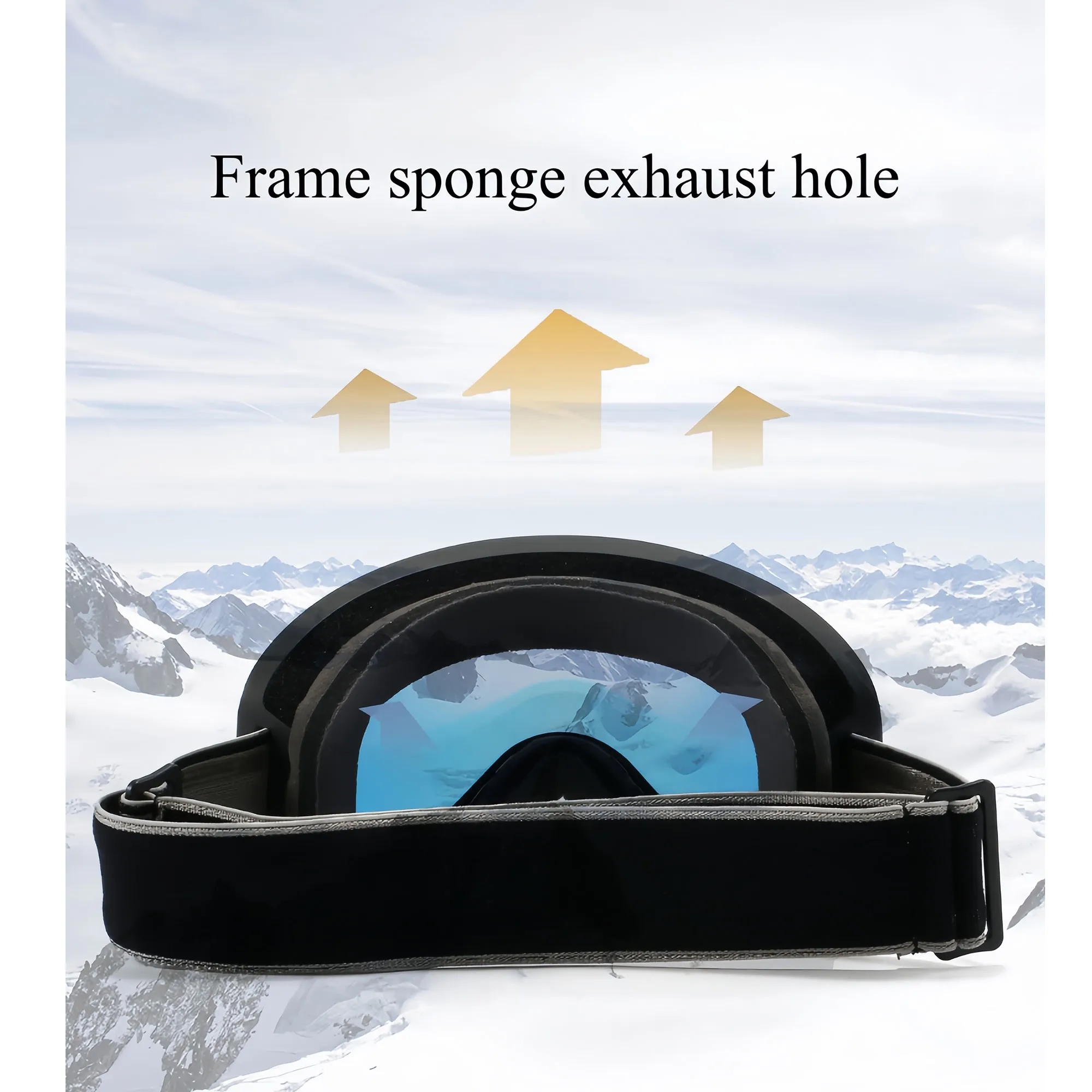 Premium Anti-Fog Ski Goggles With Ventilation 6